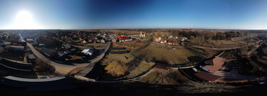 Spycimierz - widok na wies - dron dji 
